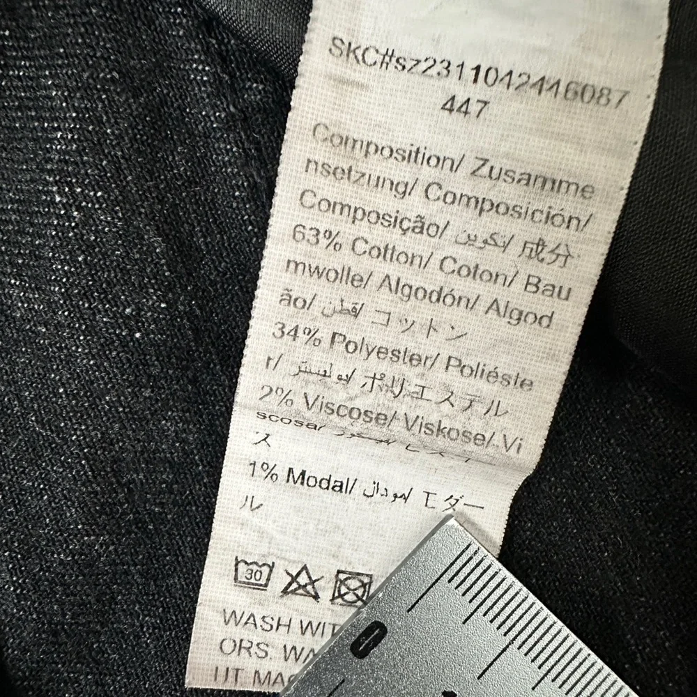 SHEIN Black Acid Wash Cargo Jeans - Picture 9 of 9